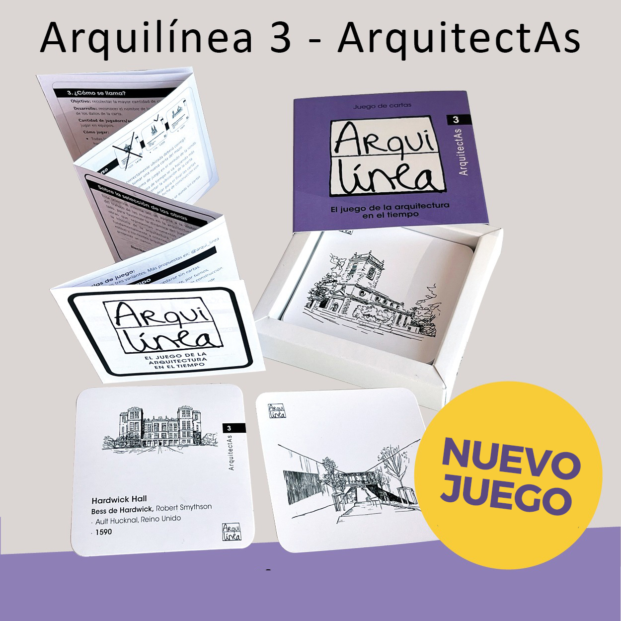 ARQUILINEA El juego de la Arquitectura en el tiempo MAZO 3 – ArquitectAs