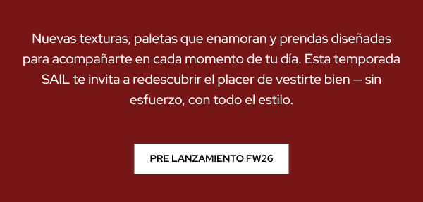 Pre Lanzamiento FW26